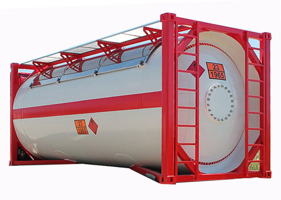 CCS T50 ISO Tank Container 24.5m3 Co2 Liquid Tank Lox Lin Lar