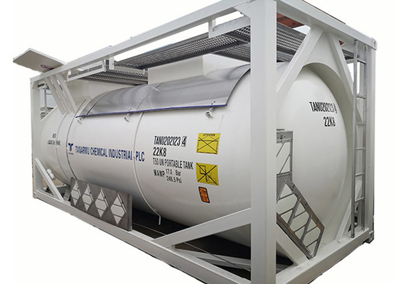 ASME T50 ISO Tank Container LR Liquid Chlorine Storage Tanks