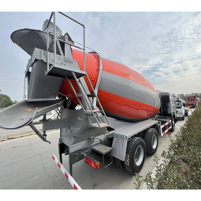 Sinotruck Howo Cement Used Concrete Mixer Truck With Drum 6x4 10m3