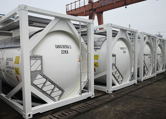 ASME T50 ISO Tank Container LR Liquid Chlorine Storage Tanks