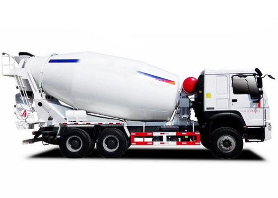 85km/H Dry Mix Concrete Truck 12m3 Shacman Mixer  Anti Buildup